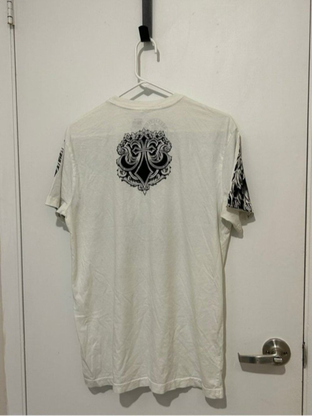 Affliction white & black tee - Picture 7 of 10